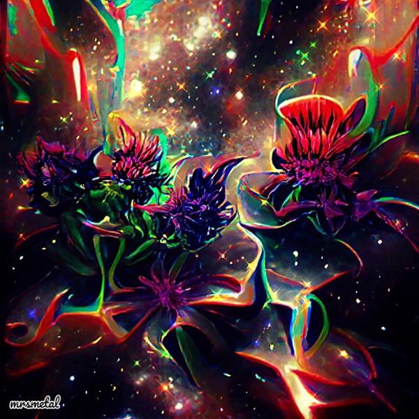 One night in my dreams I went to space and while there I found these beauties floating in mid air. I had to capture them so their beauty would forever be frozen in time. 