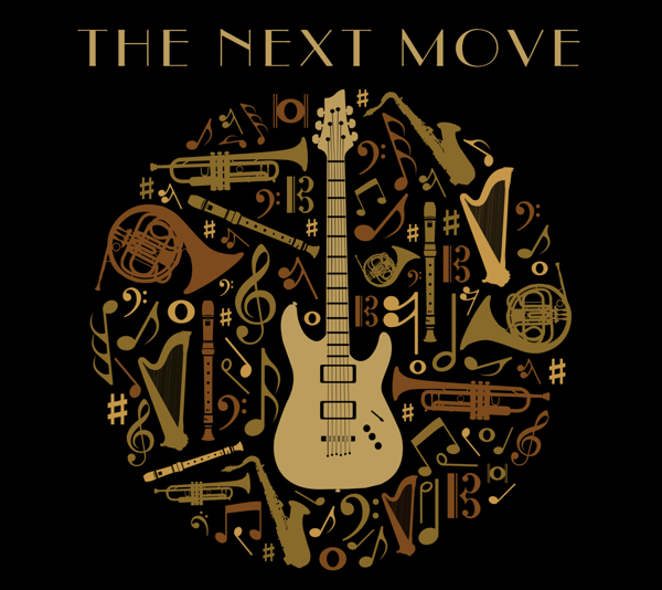 Artwork created by HSRA students for their very The Next Move music compilation dating back to 2014.  Your purchase helps to support the Rock the Cause and High School for Recording Arts paid vocational discovery program for underserved youth.
